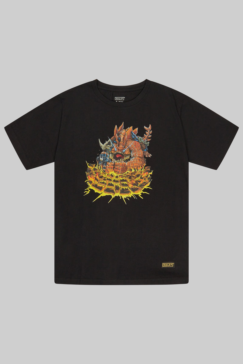 Dota 2 Primal Slam Short Sleeve T-Shirt Black