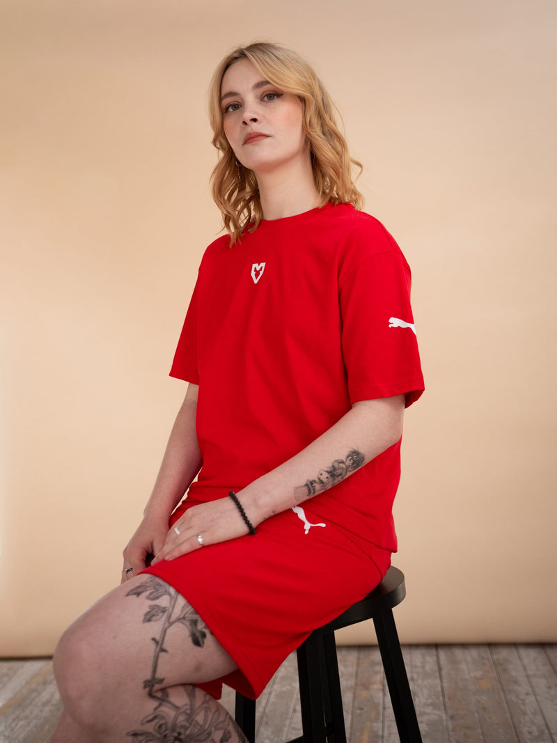 Mouz Short Sleeve T-Shirt Red