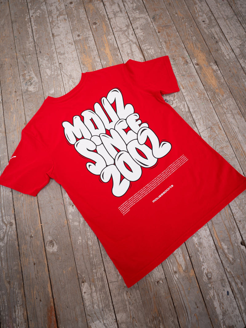 Mouz Short Sleeve T-Shirt Red