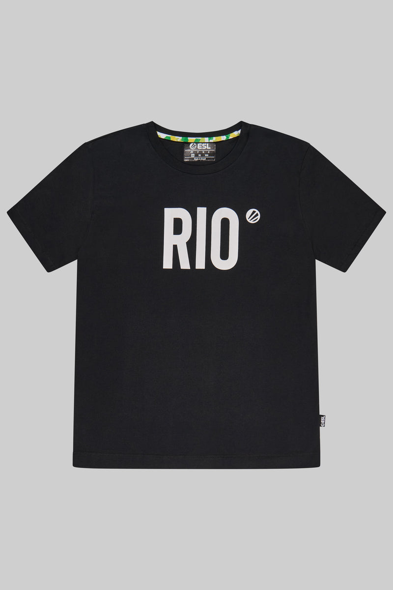 ESL Rio Local Hero Short Sleeve T-Shirt Black