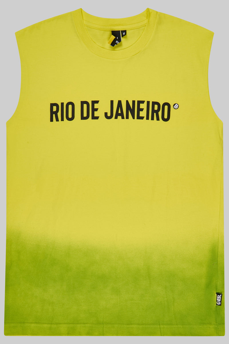 ESL Rio Local Hero Sleeveless T-Shirt Green