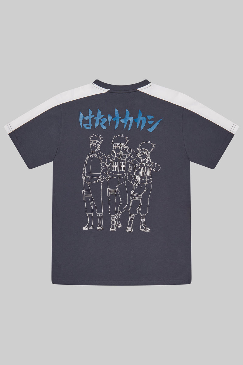 Team Liquid Naruto 20Y Kakashi Short Sleeve T-Shirt Black