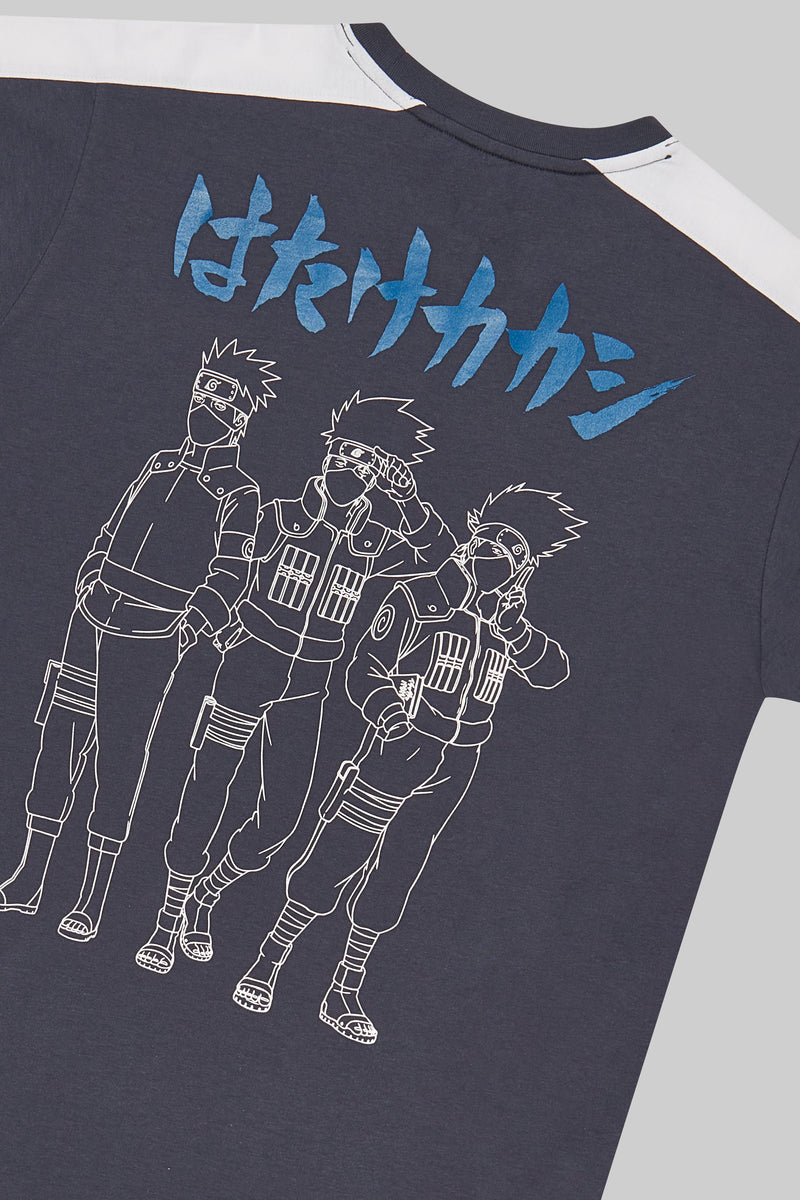 Team Liquid Naruto 20Y Kakashi Short Sleeve T-Shirt Black