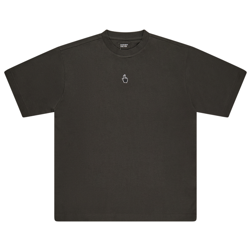 BASEMENT DWE//ER Evolution Short Sleeve T-Shirt Charcoal