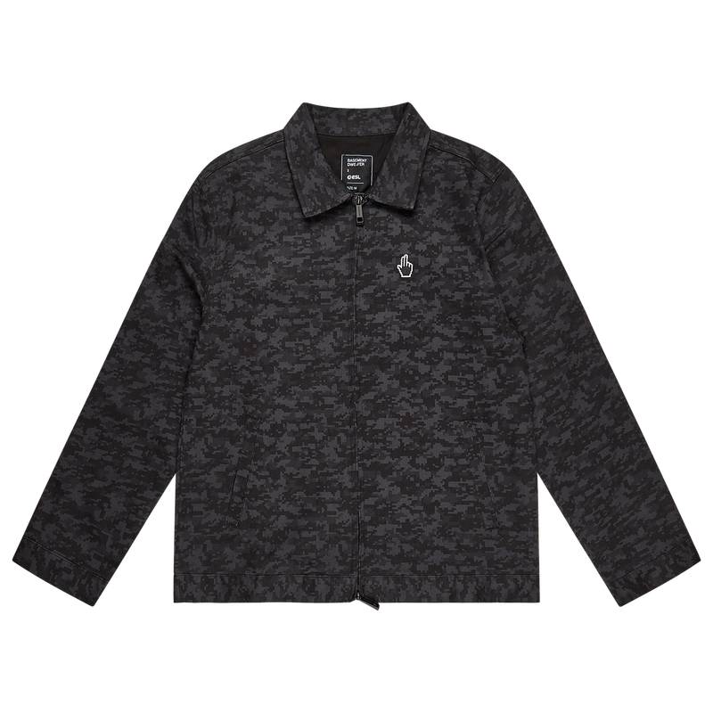 BASEMENT DWE//ER Harrington Jacke Schwarz