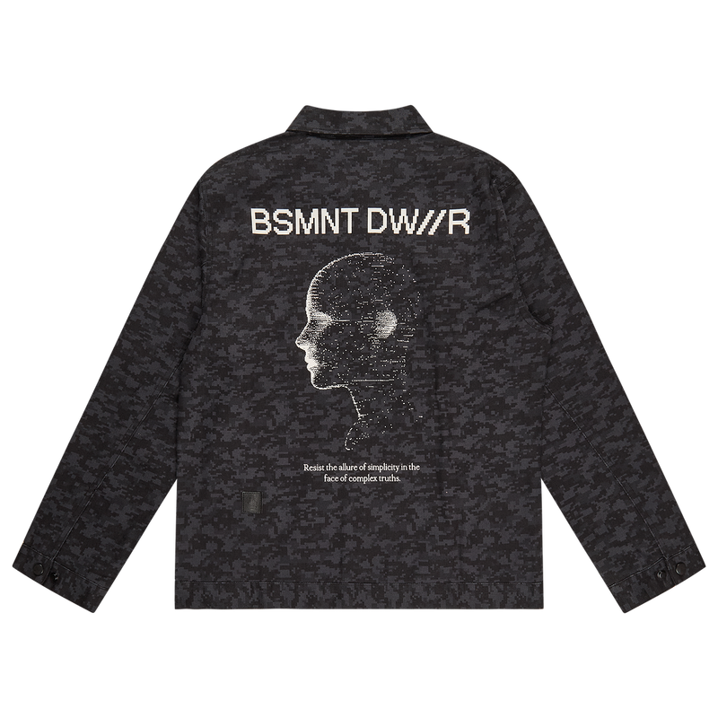 BASEMENT DWE//ER Harrington Jacke Schwarz
