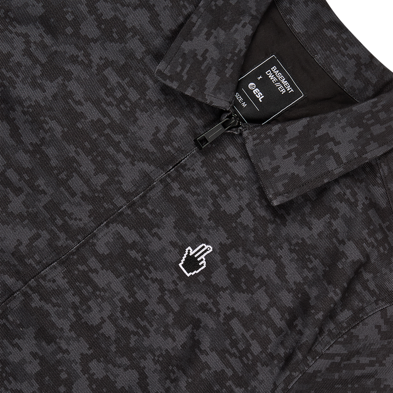 BASEMENT DWE//ER Harrington Jacke Schwarz