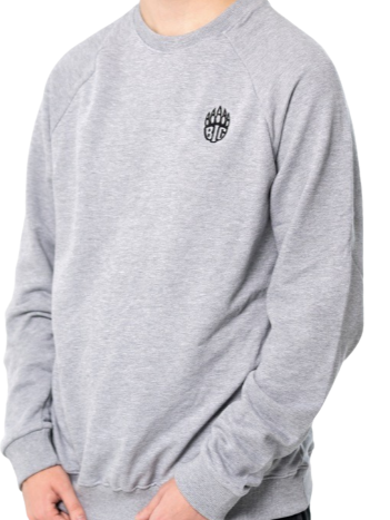 BIG Origins Sweatshirt Grey Marl