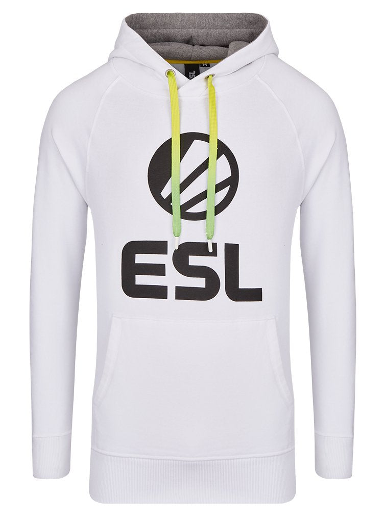ESL Pullover Hoodie Weiß