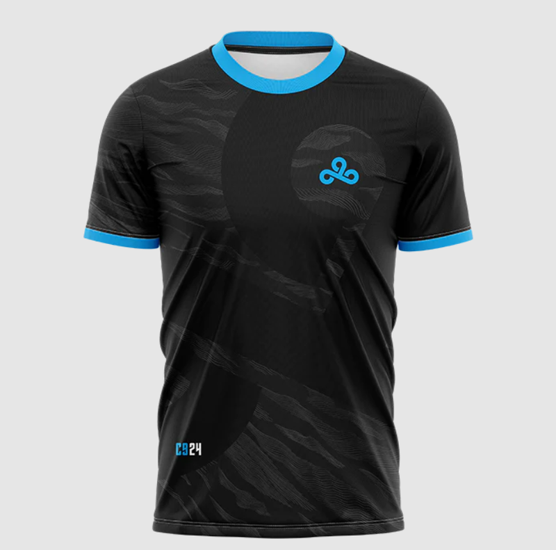 Cloud9 Pro Jersey 2024 Blau