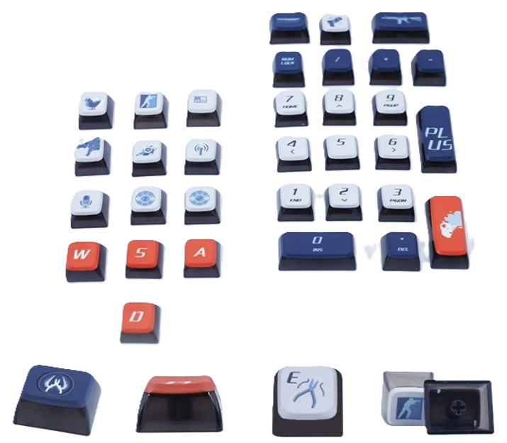 CS Agent Keycap Set