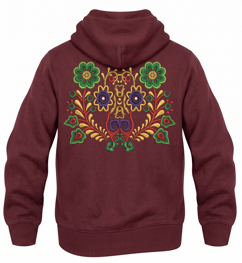 CS Rezan Pullover Hoodie Burgundy