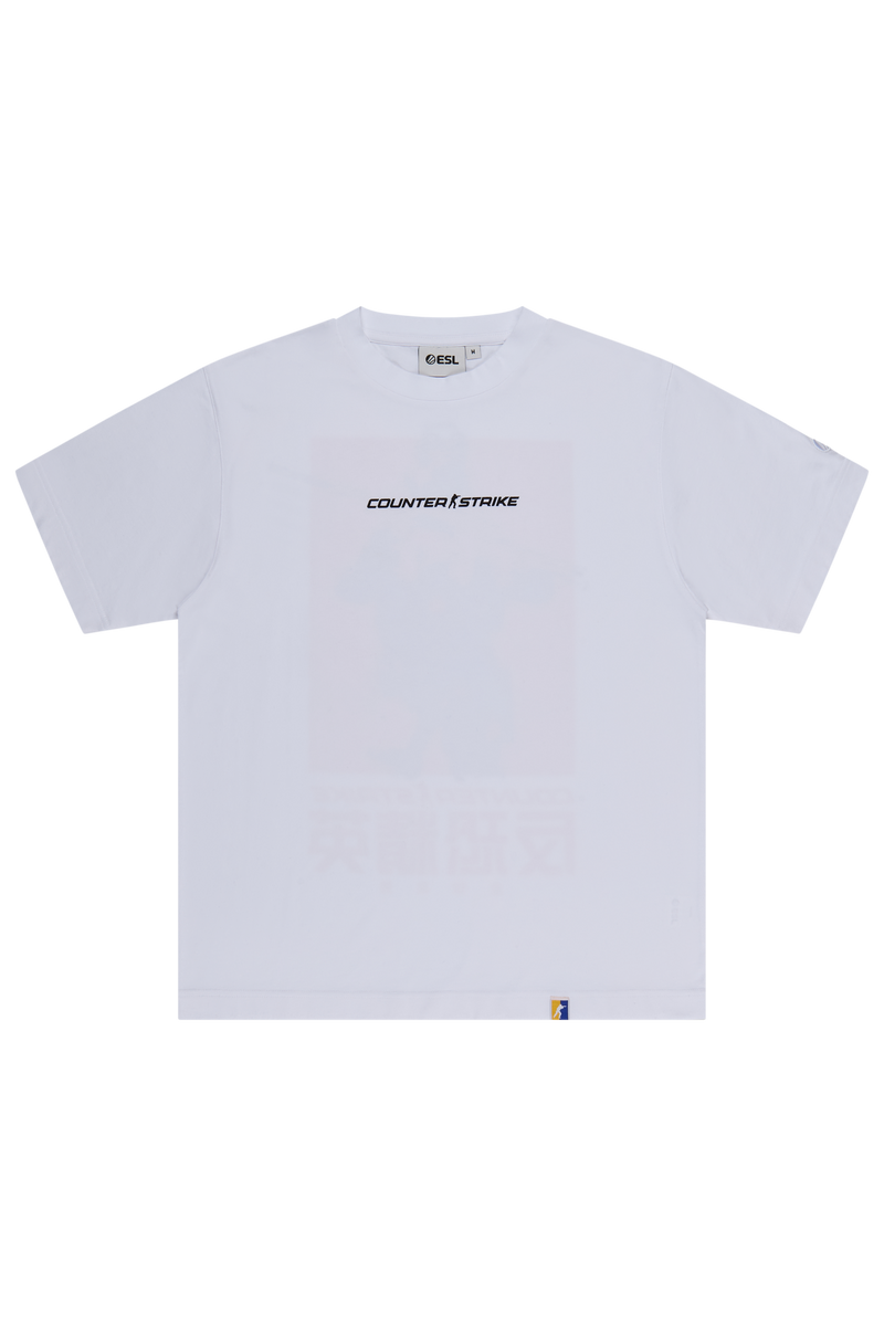 CS Agent Short Sleeve T-Shirt White