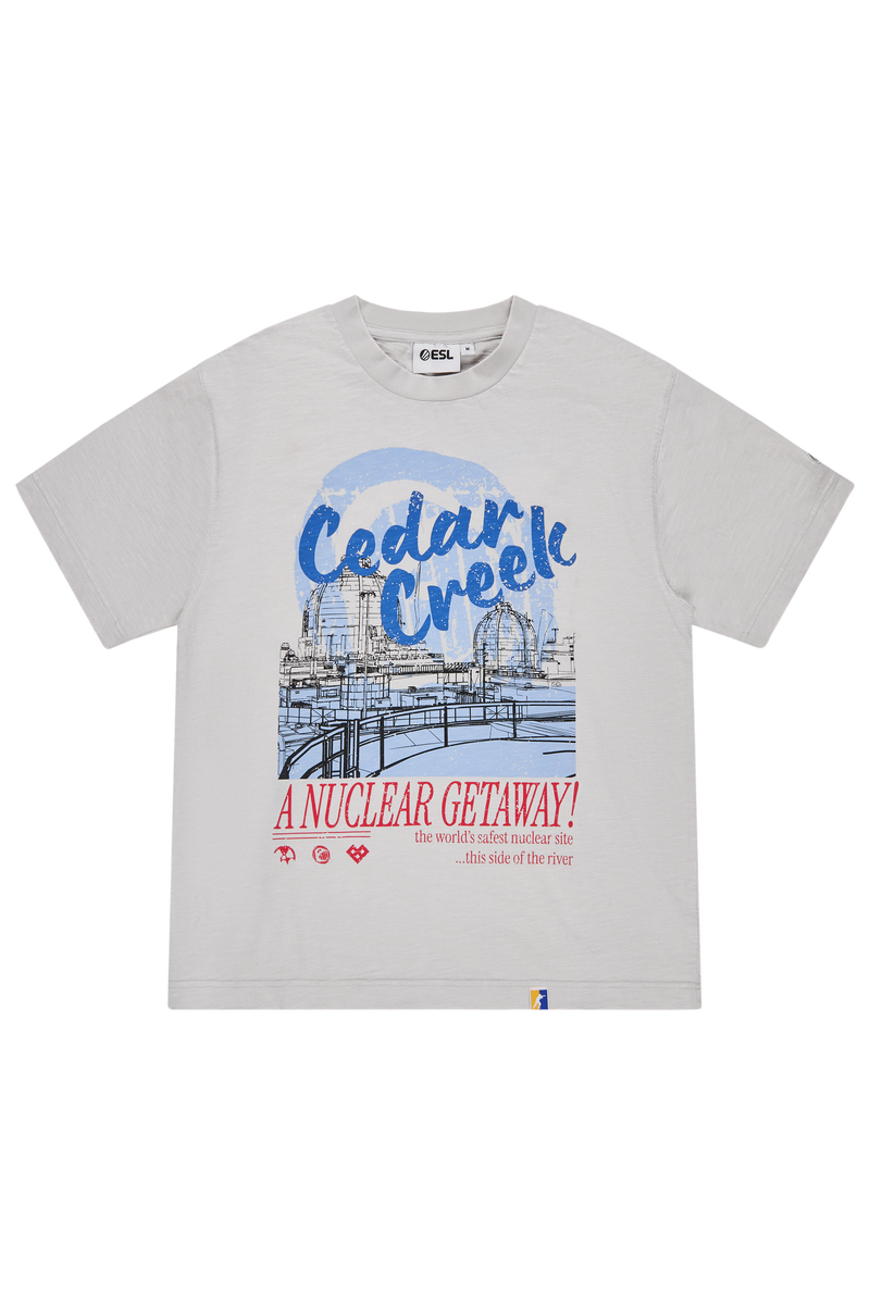 CS Cedar Short Sleeve T-Shirt Light Grey
