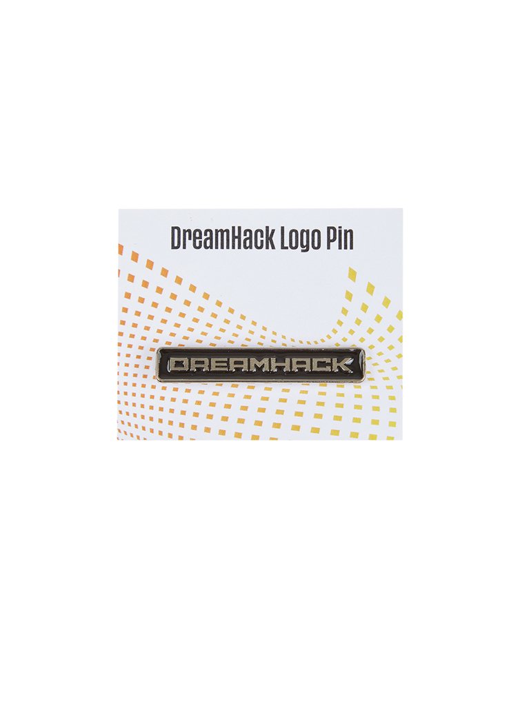 DreamHack Logo Pin Black