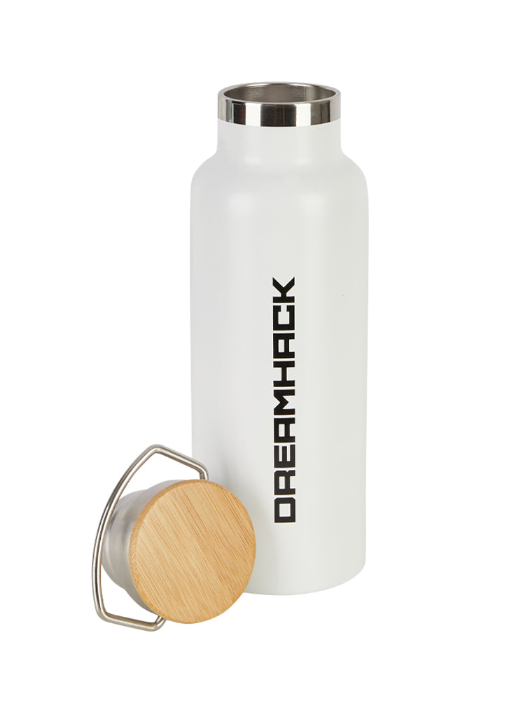 DreamHack Stainless Steel Bottle White