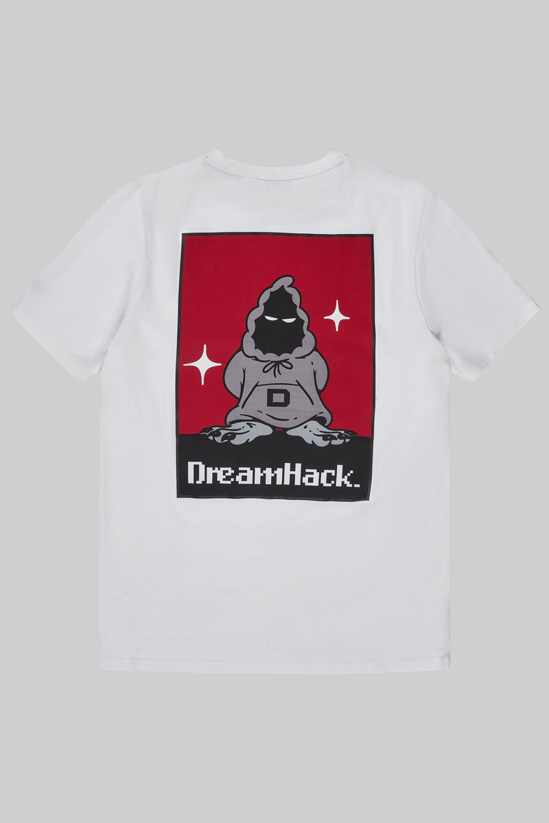 DreamHack Pixel Grind Logo Short Sleeve T-Shirt White