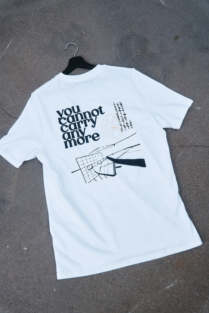 CS Carry Kurzarm-T-Shirt Weiß