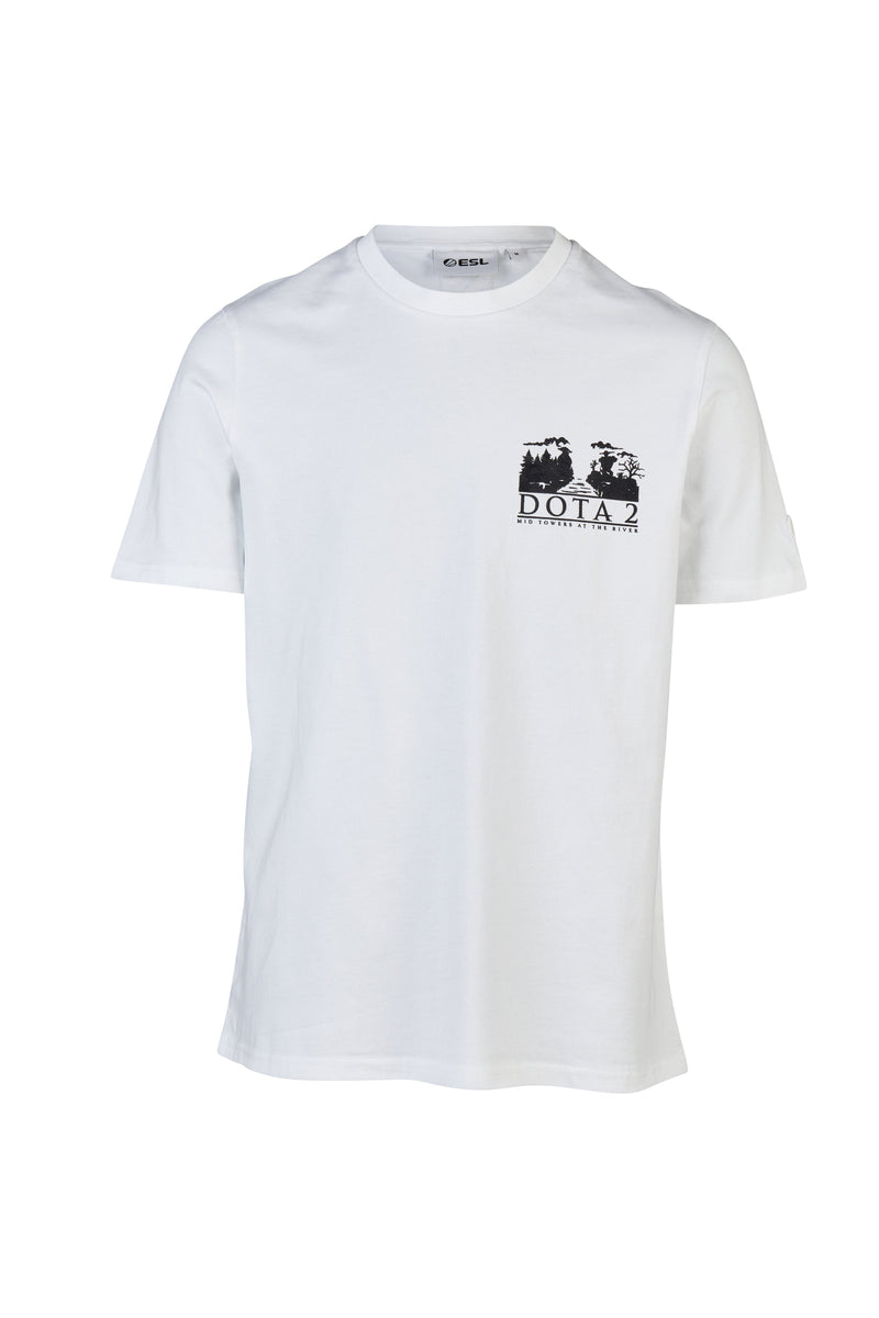 Dota 2 Talent Tree Short Sleeve T-Shirt White