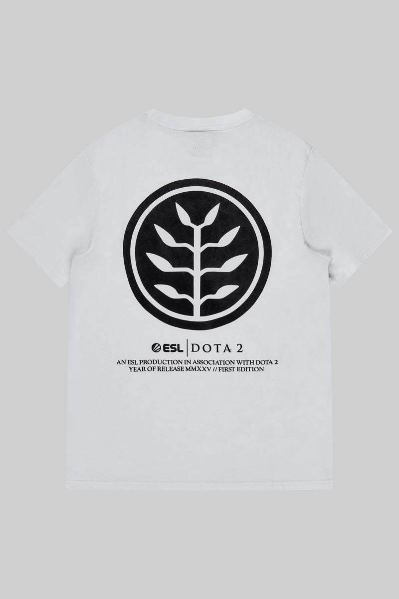 Dota 2 Talent Tree Short Sleeve T-Shirt White