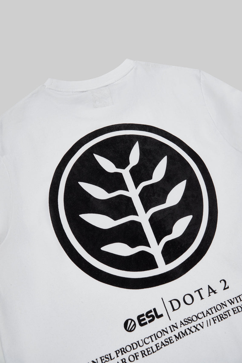 Dota 2 Talent Tree Short Sleeve T-Shirt White