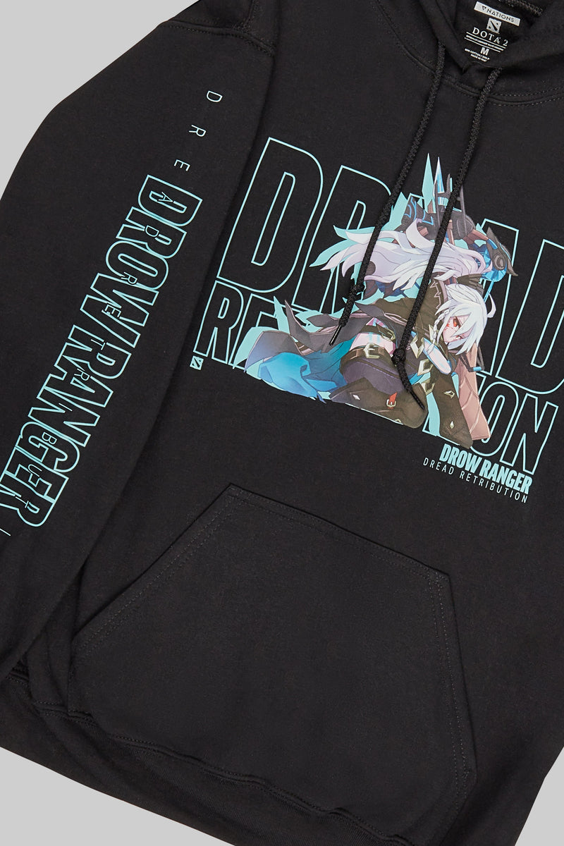 Dota Dread Pullover Hoodie Black – ESL Shop