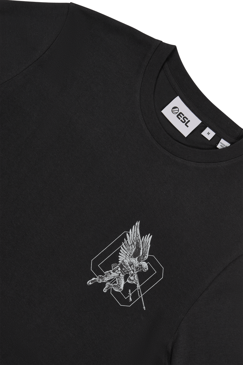 ESL Live Legendary No Scope Short Sleeve T-Shirt Black – ESL Shop