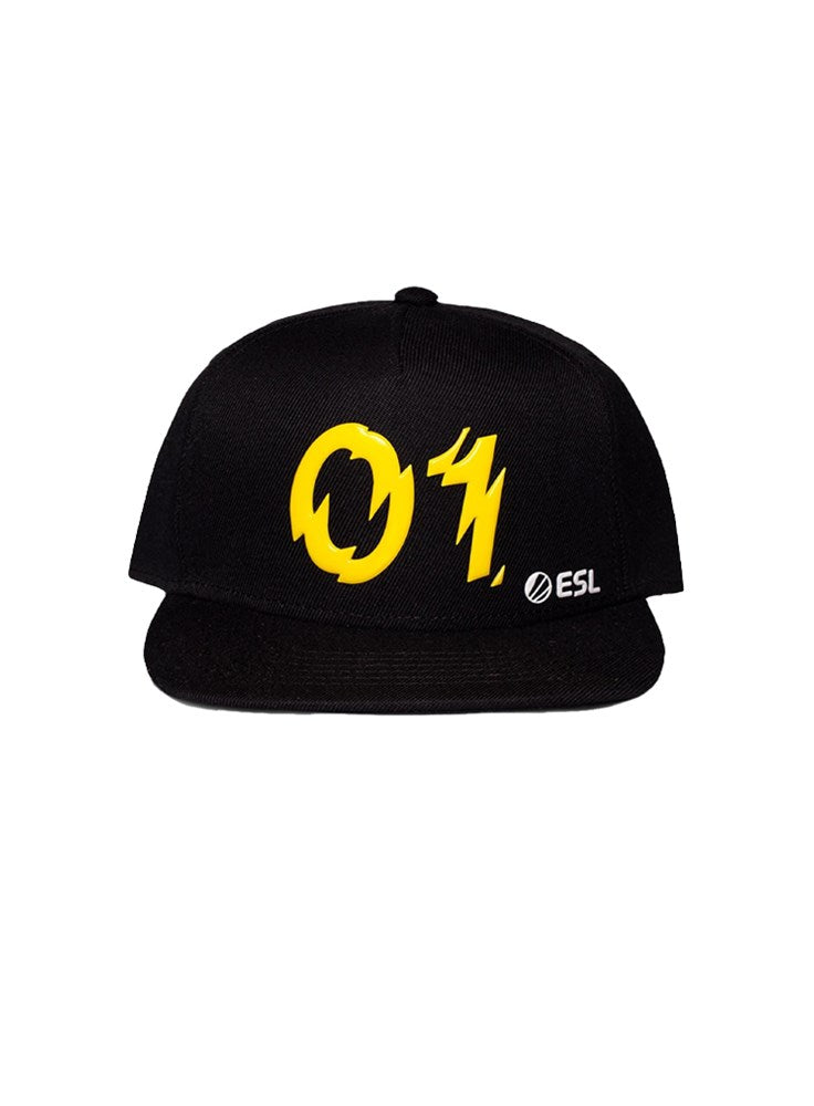 ESL Snapback Cap Black