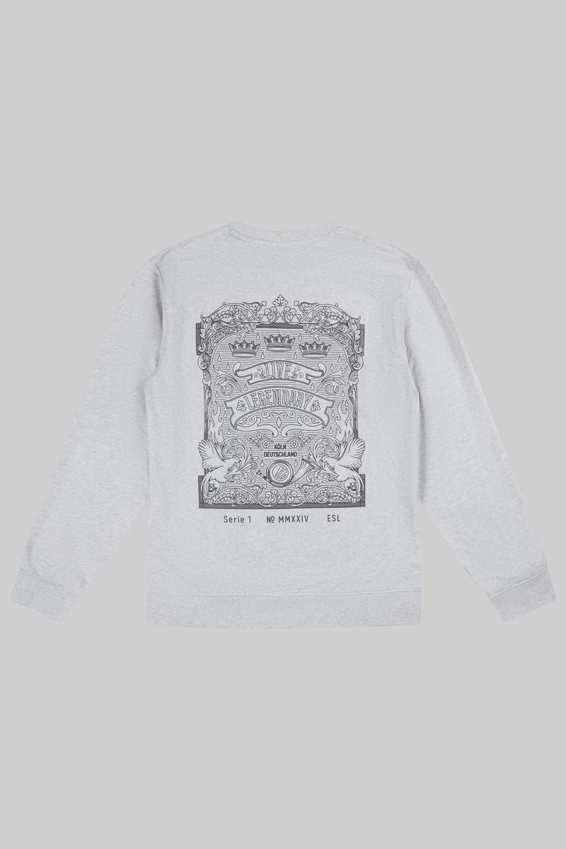 ESL Live Legendary Sweatshirt Grey Marl