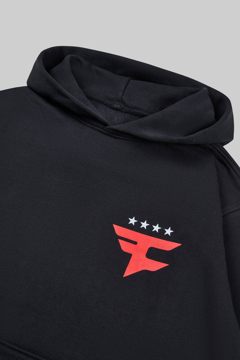 Faze Clan Pocket Logo Pullover Hoodie Schwarz