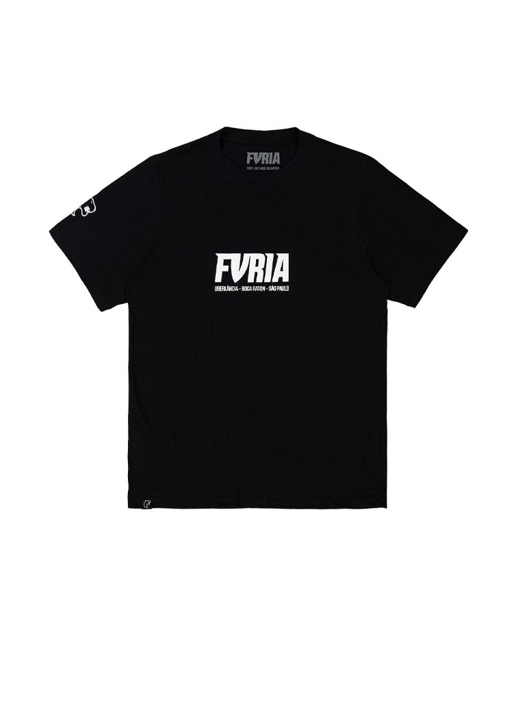 Furia Short Sleeve T-shirt Black