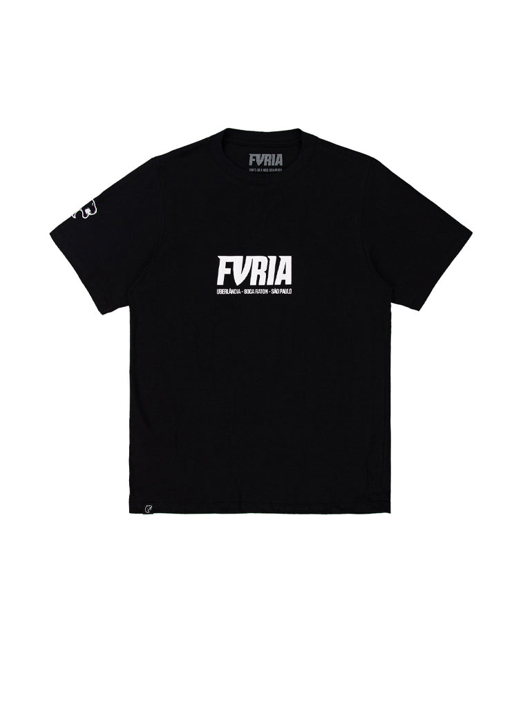 Furia Short Sleeve T-shirt Black