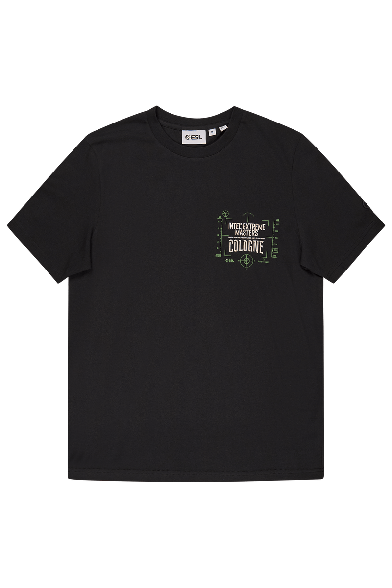 IEM Cologne 2025 Event Short Sleeve T-Shirt Black