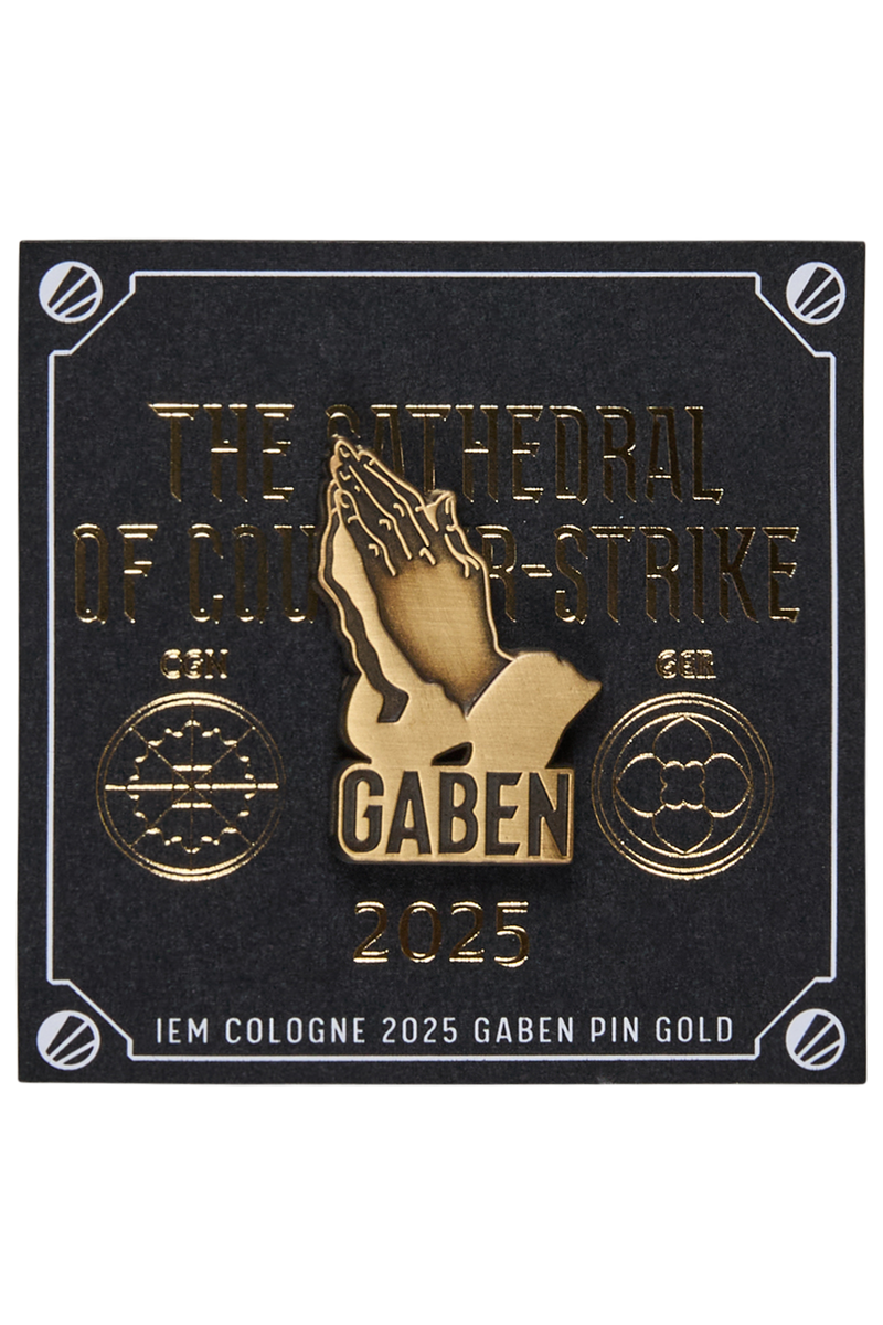 IEM Cologne 2025 Gaben Pin Gold