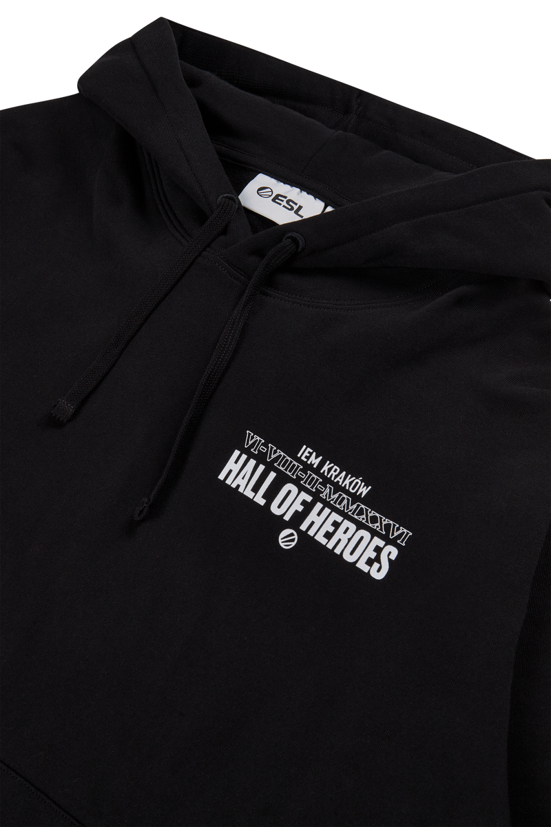 IEM Krakau 2026 Pullover-Hoodie Schwarz