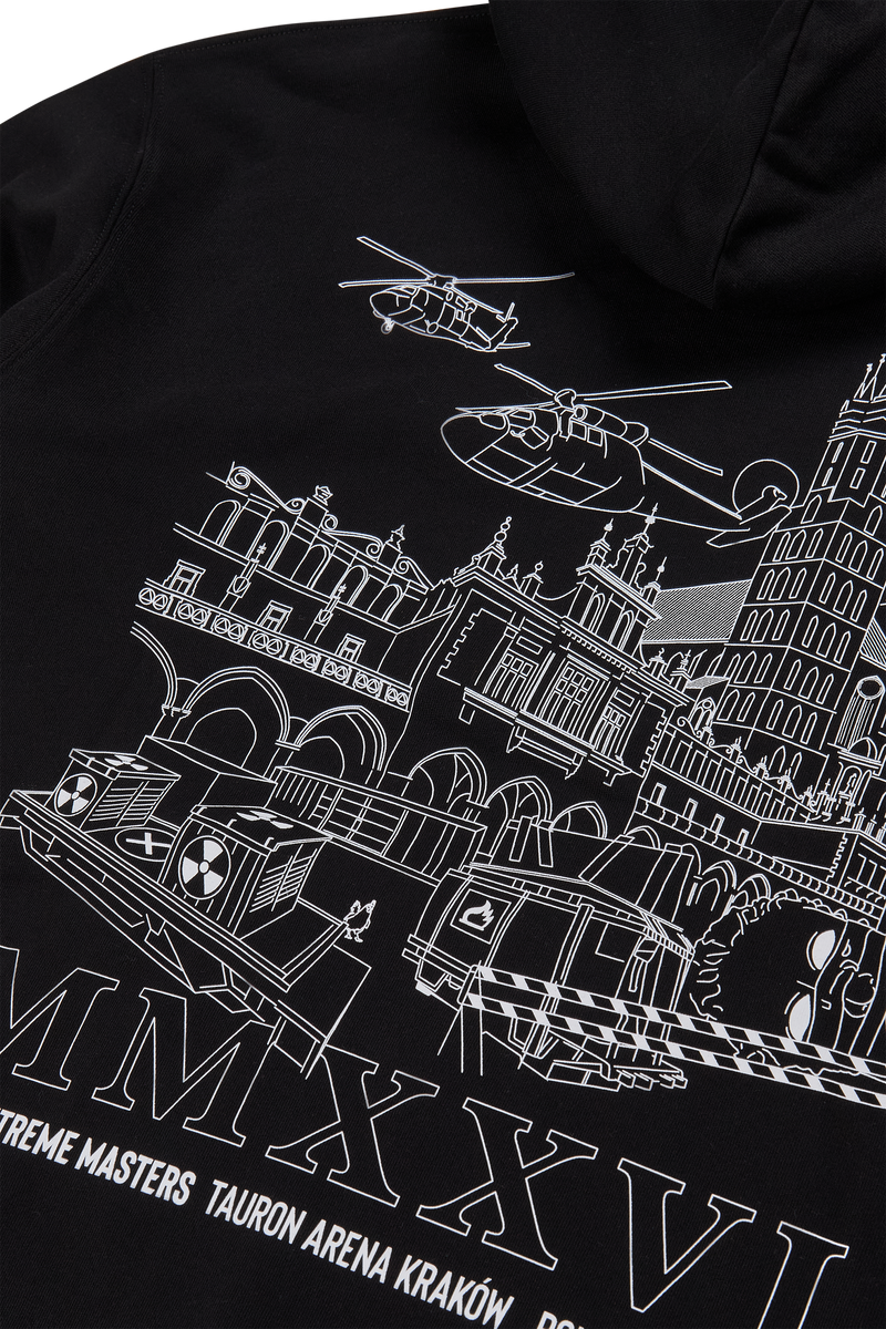 IEM Krakau 2026 Pullover-Hoodie Schwarz