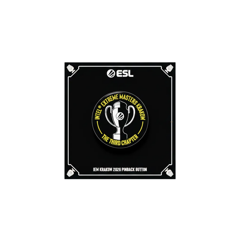 IEM Krakow 2026 Pinback Button