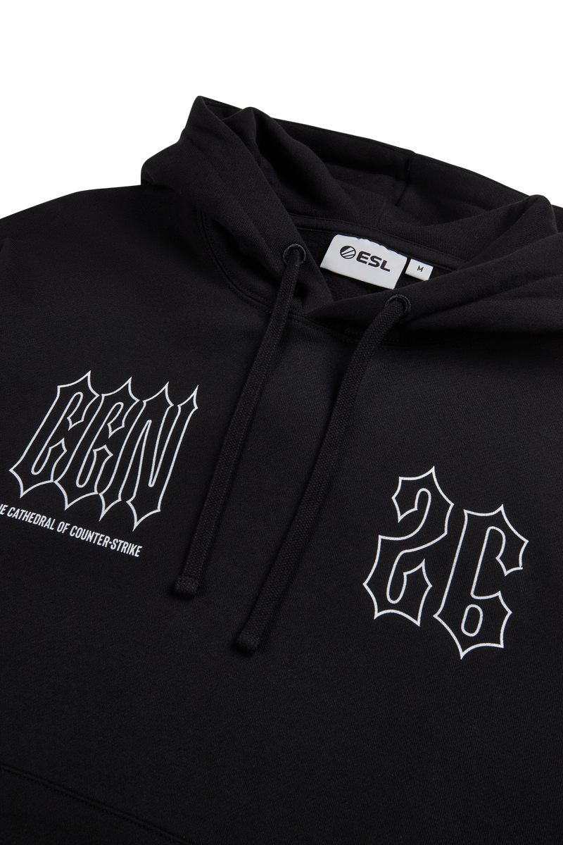 IEM Cologne 2026 Flame Pullover Hoodie Black