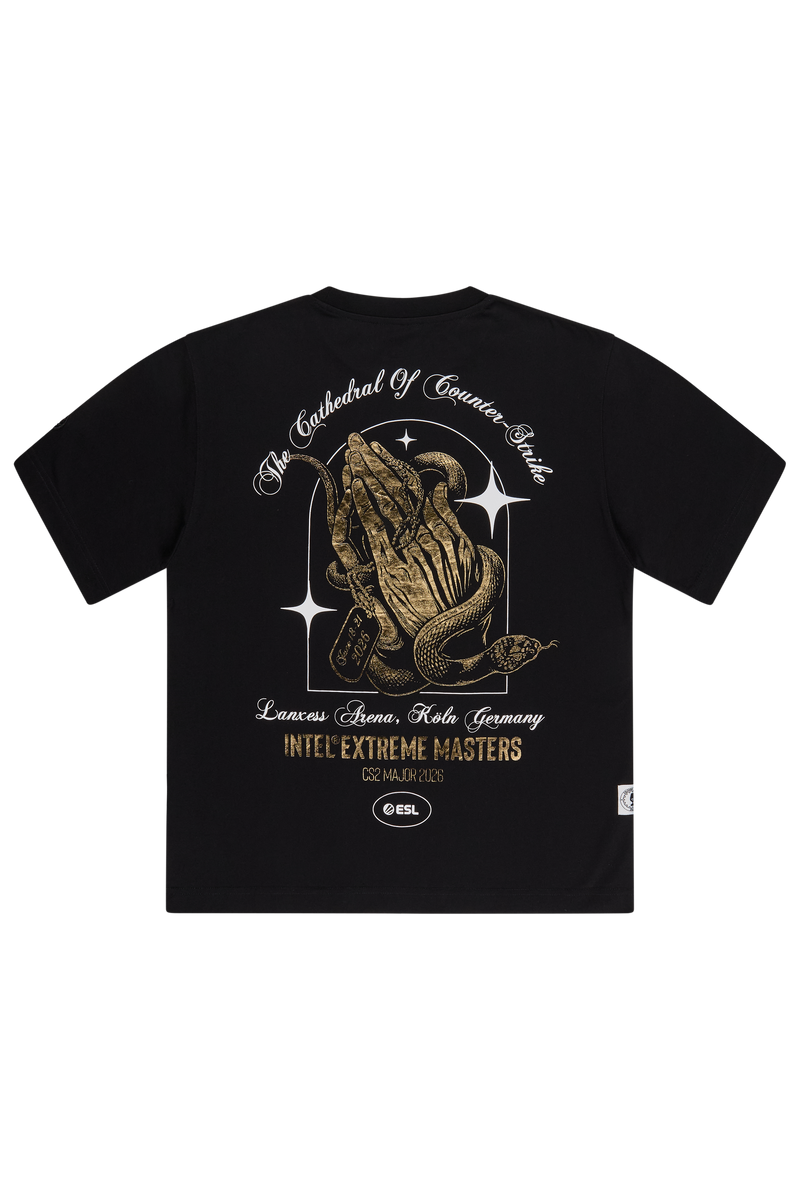 IEM Cologne 2026 Snake Short Sleeve T-Shirt Black