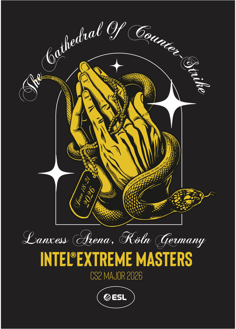 IEM Cologne 2026 Snake Poster