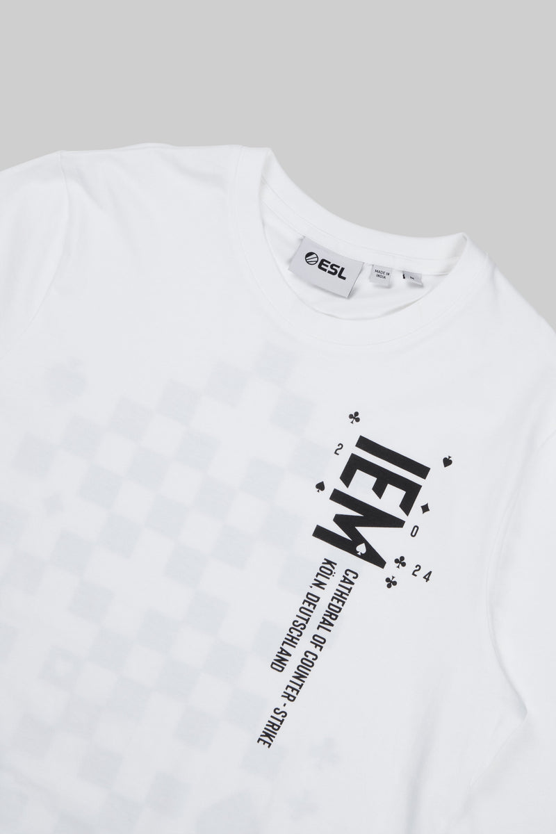 IEM Cologne 2024 Long Sleeve T-Shirt White