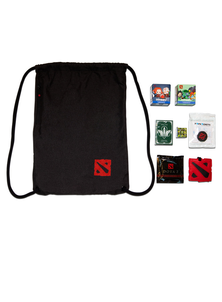 Dota 2 The International 8 Swag Bag Schwarz