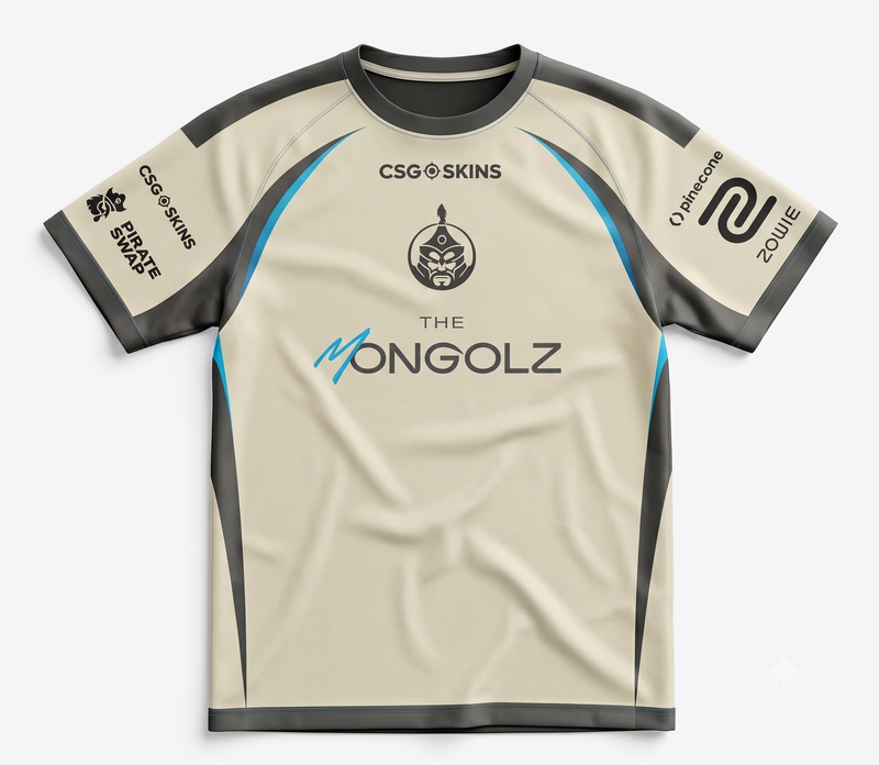 The Mongolz Pro Jersey 2026 Beige