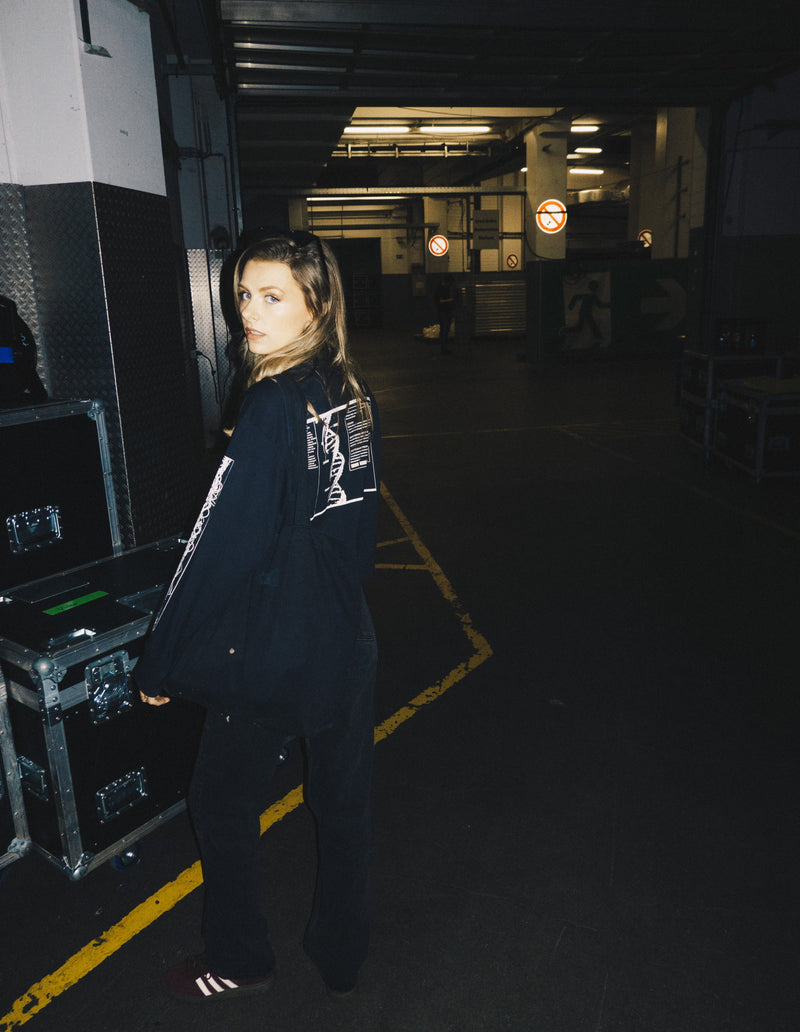 BASEMENT DWE//ER Cable Long Sleeve T-Shirt Black