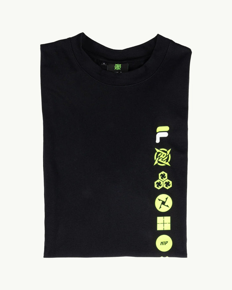 Ninjas in Pyjamas Short Sleeve T-Shirt Black