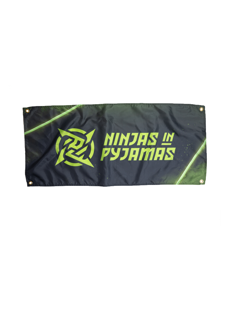 Ninjas in Pyjamas Flag Black