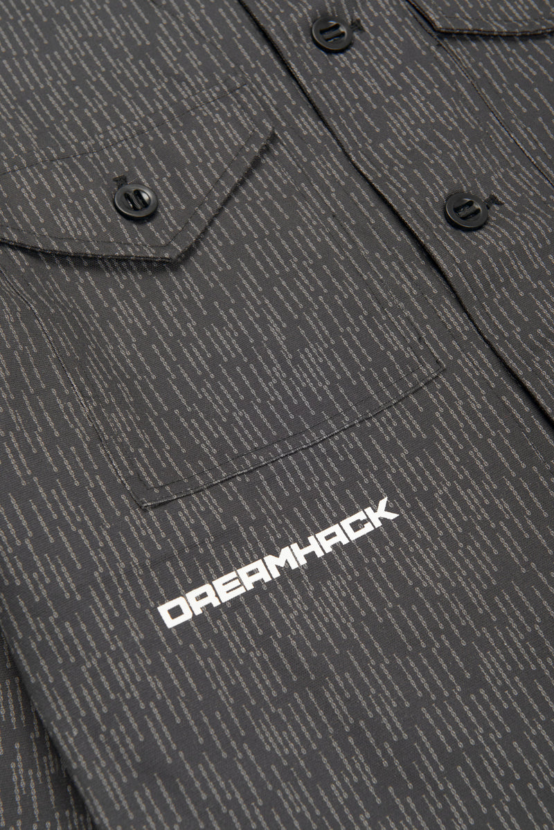 DreamHack Digital Frequency Overshirt Dark Grey