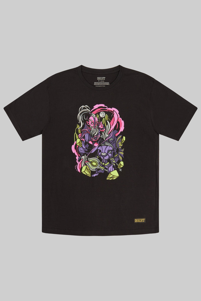 Dota2 Void Battle Short Sleeve T-Shirt Black