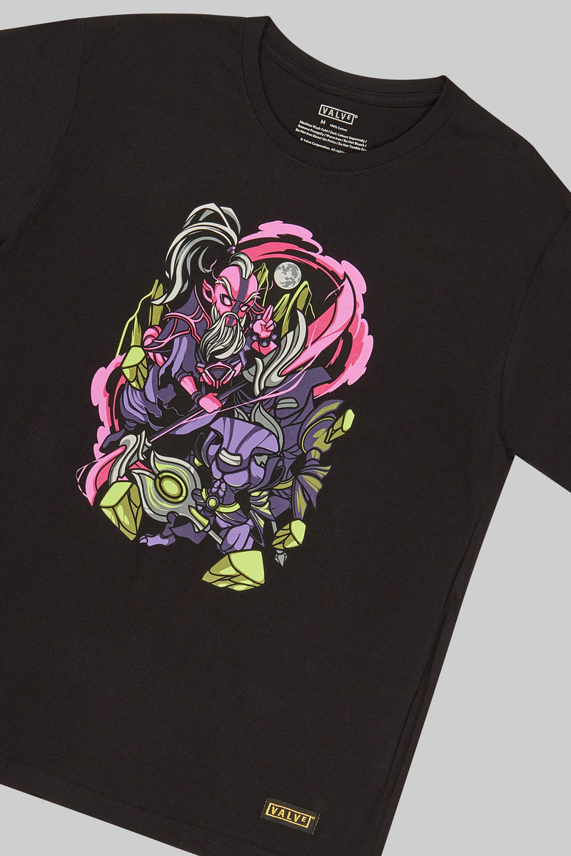 Dota2 Void Battle Short Sleeve T-Shirt Black