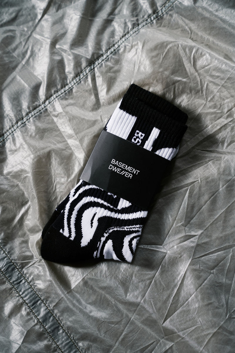 BASEMENT DWE//ER Socks Black